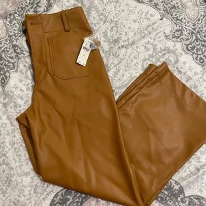 NWT the Colette faux leather pant